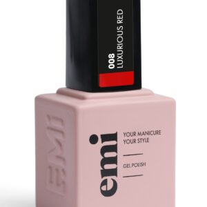 Gel Polish Luxurious Red 008, 9ml - Nail Supply - Nail products- Canada- USA - Gel Polish