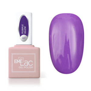 Emilac Gel Polish Purple Glow #027, 9mlEmilac #027 Purple Glow, 9ml