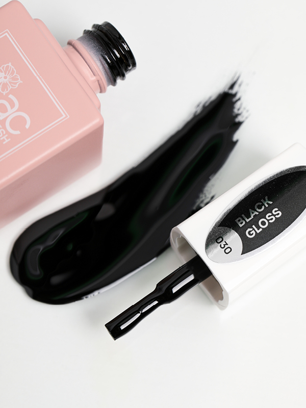 Emilac Black Gloss #030, 9/15ml