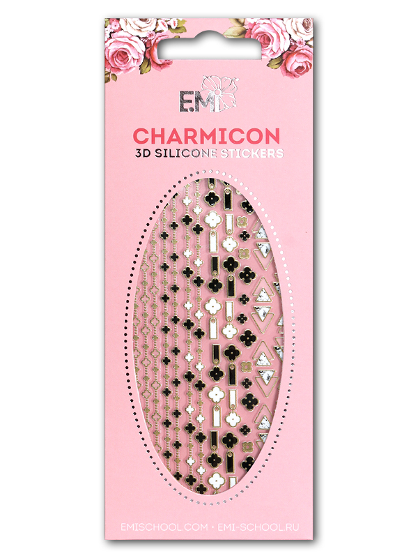 Charmicon 3D Silicone Stickers #59 Chain Mix53