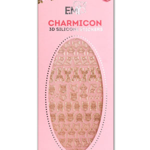 Charmicon 3D Silicone Stickers #74 Animal GraphicsCharmicon 3D Silicone Stickers #74 Animal Graphics
