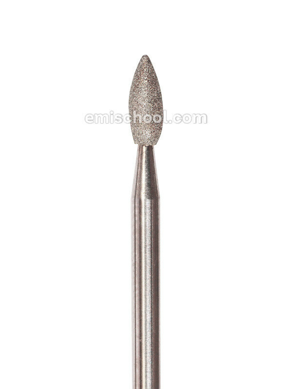 Drop-Shaped Diamond Coated Rotary File 2.7mm, Medium Abrasiveness
