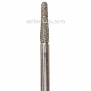 Rounded Cone-Shaped Diamond-Coated Rotary File, 2.3mmRounded Cone-Shaped Diamond-Coated Rotary File, 2.3 mm