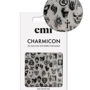 Charmicon 3D Silicone Stickers #182 Gothic