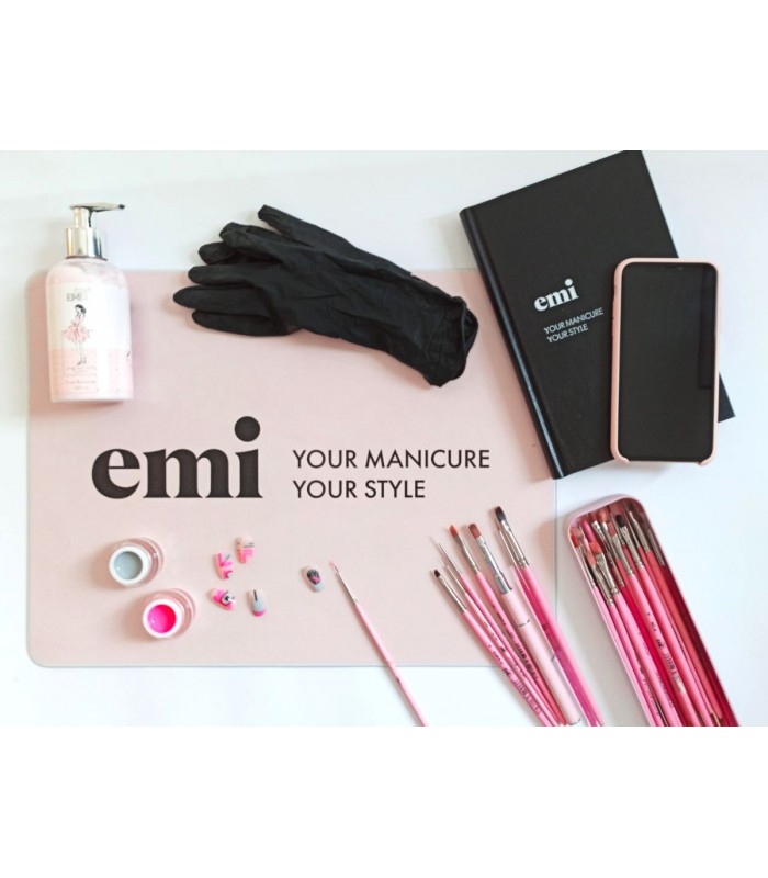 artmatpink Pink & Black Nail Art Mat