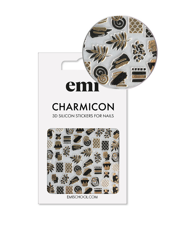 Charmicon 3D Silicone Stickers #187 Accents