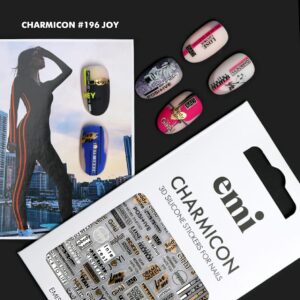 Charmicon 3D Silicone Stickers #196 Joy