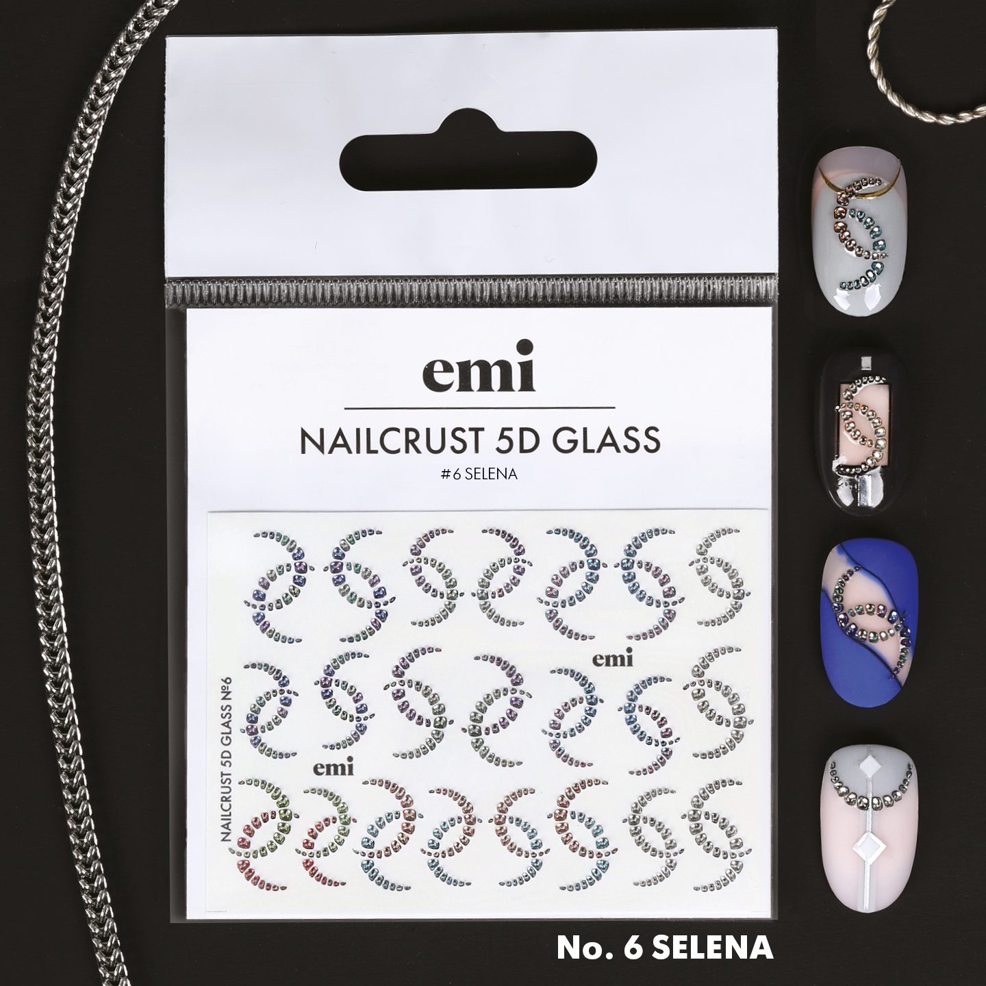 5D Glass Nailcrust #6 Selena