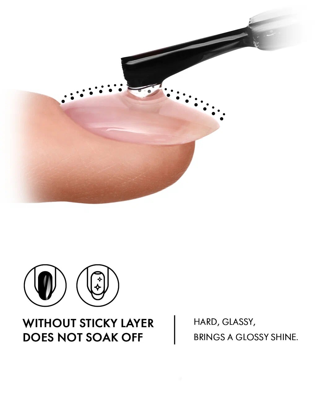 E.MiLac UltraShine Top Gel 2