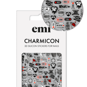 Charmicon 3D Silicone Stickers #210 Rock'n'rollCharmicon-210-Rocknroll.png
