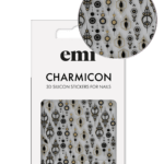 Charmicon 3D Silicone Stickers #214 Fancy Patterns