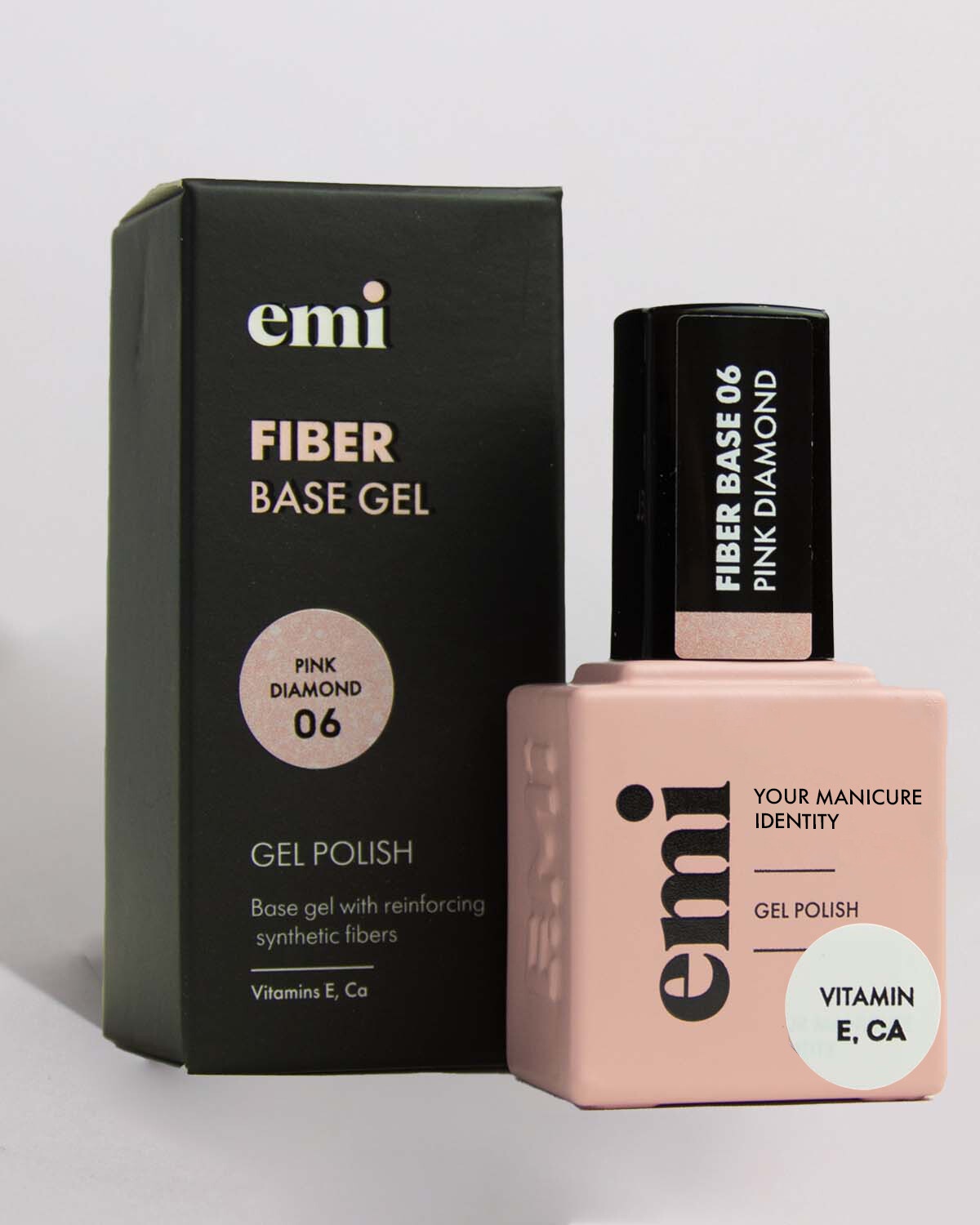 Fiber Basel Gel Pink Diamond #6, 15 ml. 2 Fiber Basel Gel Pink Diamond #6, 15 ml. 2