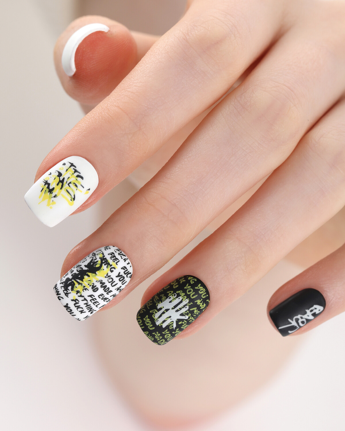 Nail Polish for Stamping Black #2, 9 ml. 6
