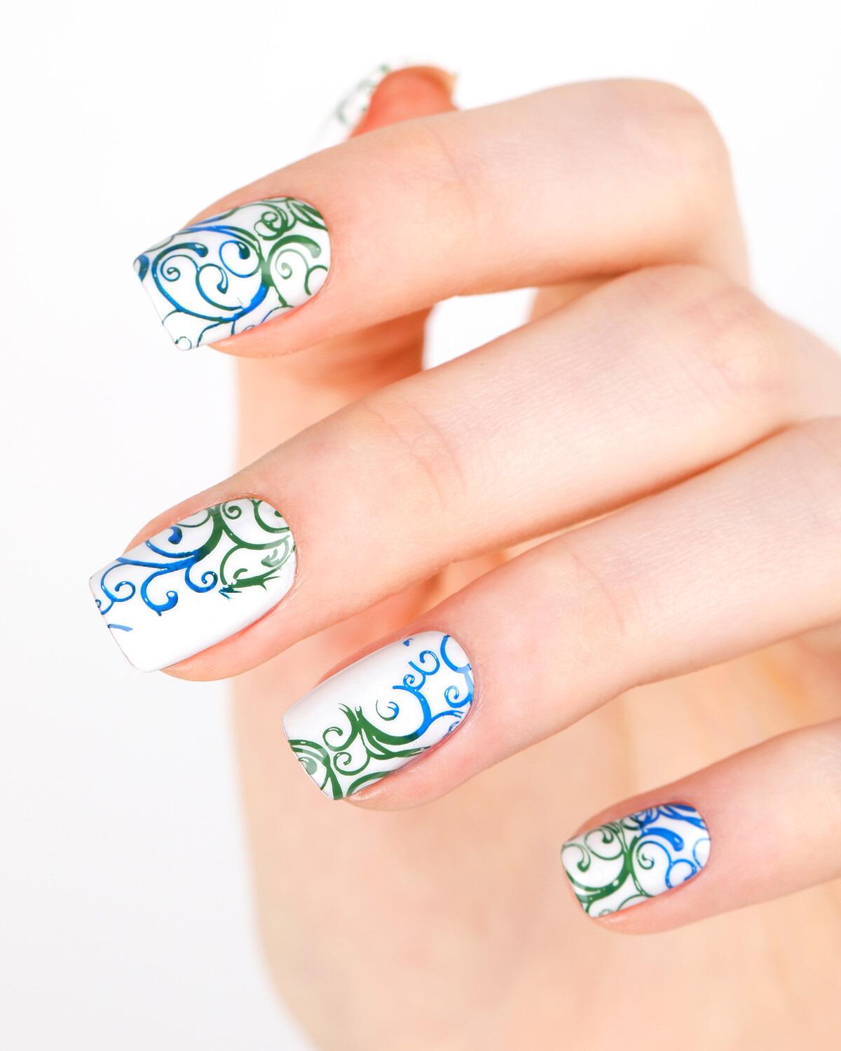 Nail Polish for Stamping Blue #3, 9 ml. 5