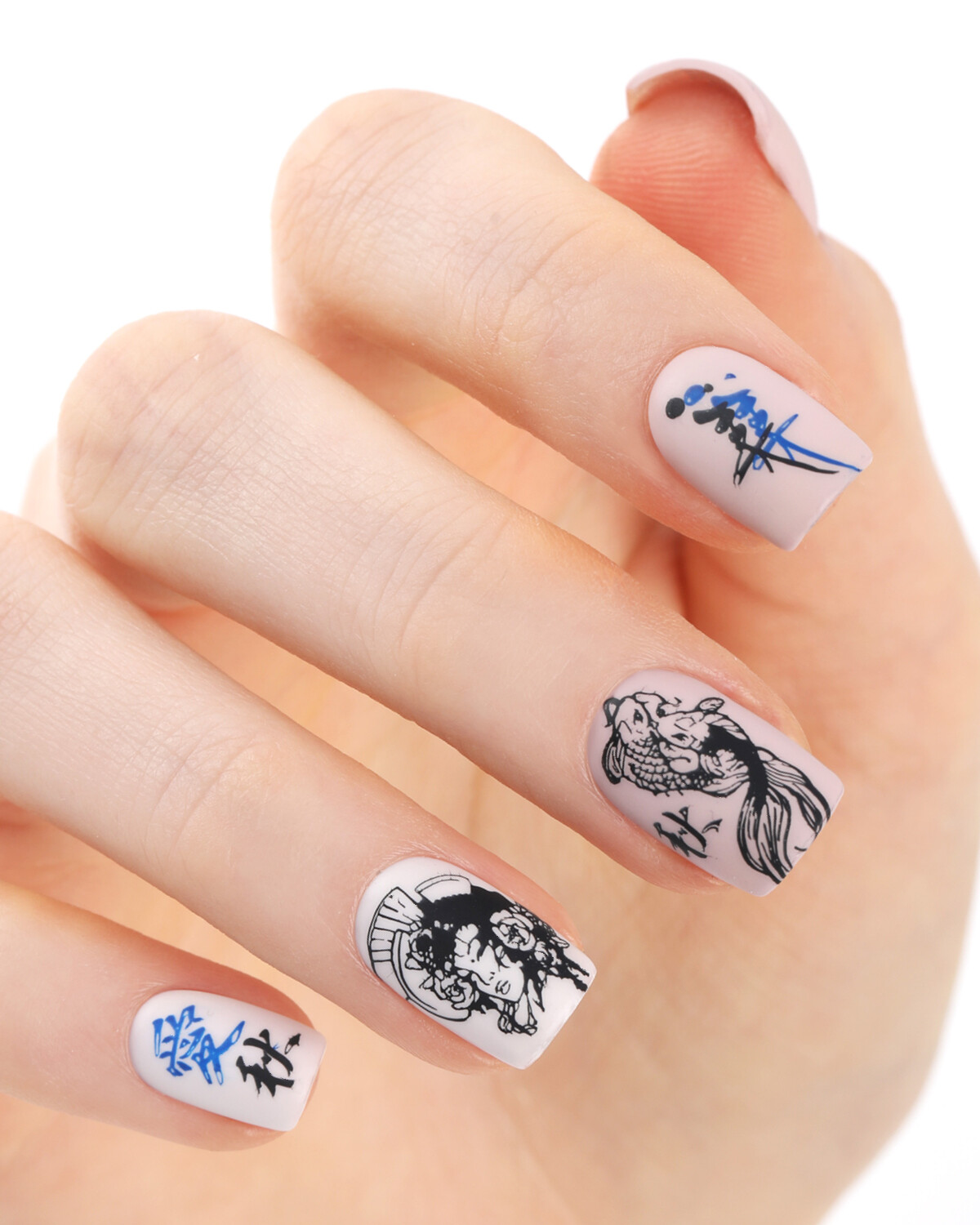 Nail Polish for Stamping Blue #3, 9 ml.