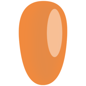 Pedicure Base and Polish in One 005 - Orange , 9 ml.Emilac for pedicure Orange #5