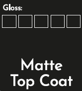 ME Matte Top Coat, 8 ml.