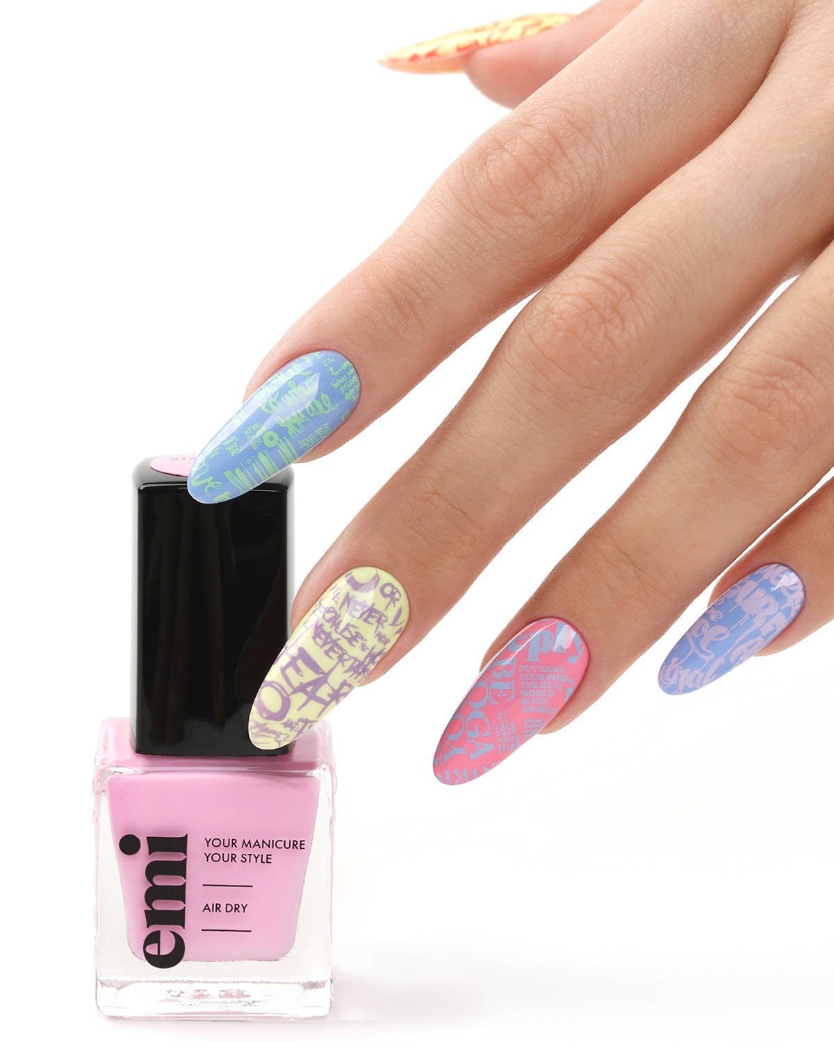 Nail Polish for Stamping Peach #007