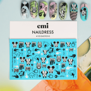 Naildress Slider Design #105 Emotions Emi Canada