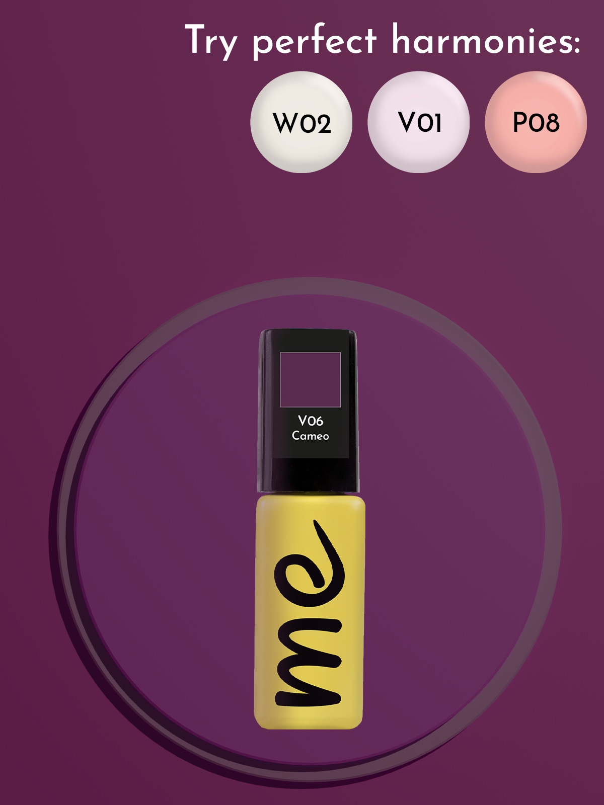 ME Gel Polish Comedy #Y01, 8 ml.