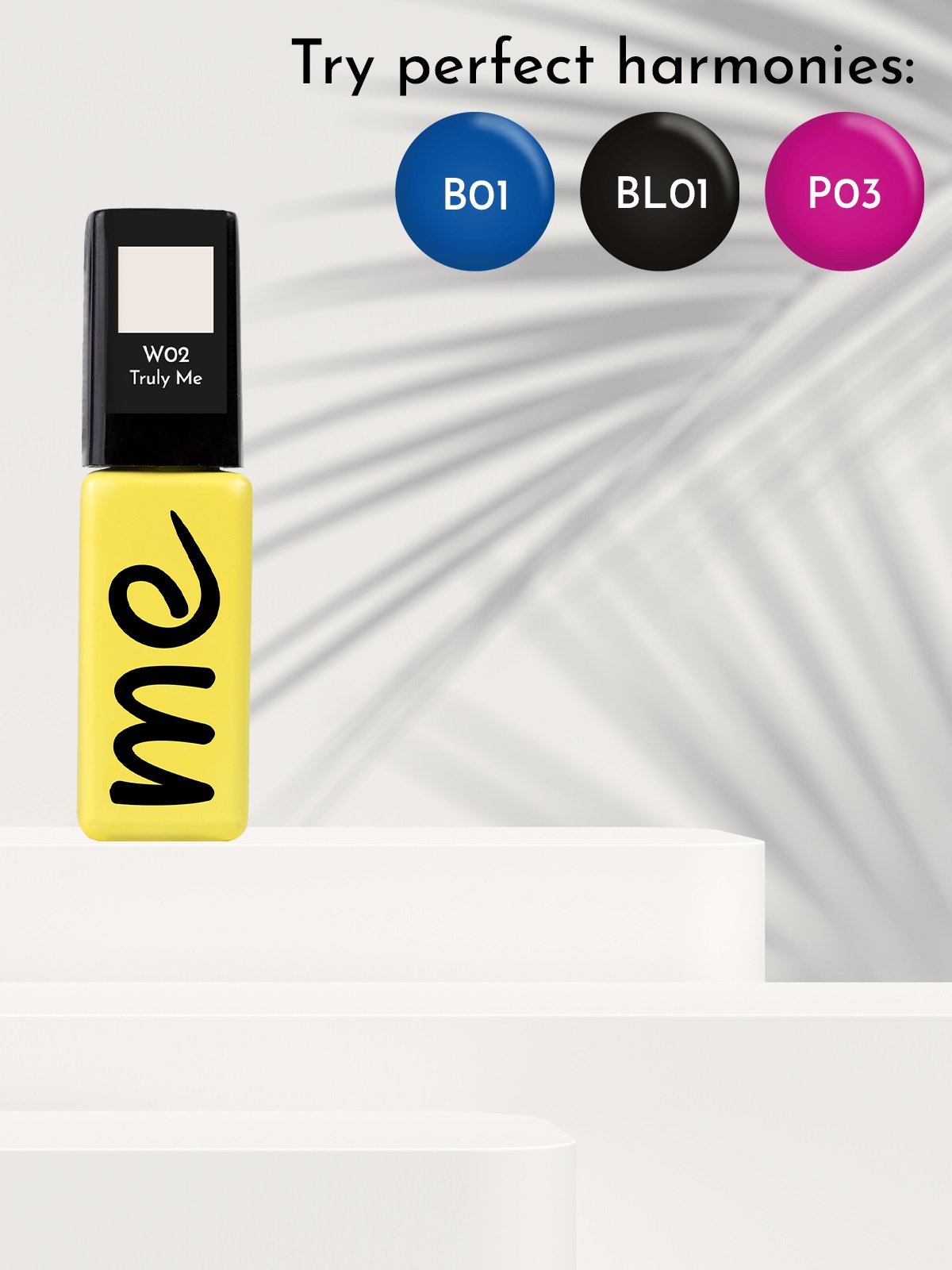 ME Gel Polish Truly Me #W02, 8 ml.
