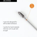 Corn-shaped-Carbide-Rotary-File-for-Lefties-6-mm-Medium-abrasiveness-Emi-Canada-Nail-Supply