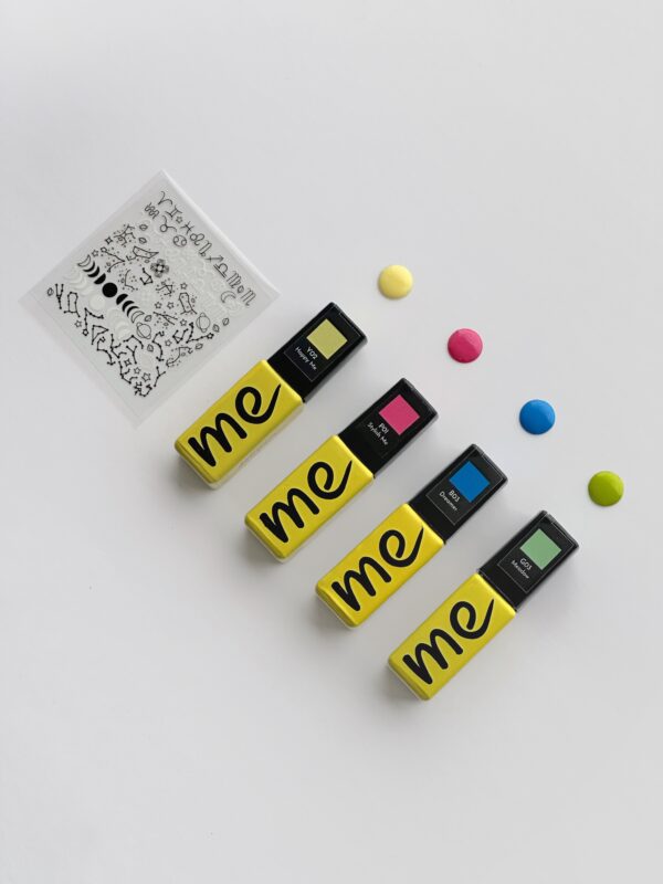 ME by EMI Try ME Set of gel polishes long lasting, easy to use with bag