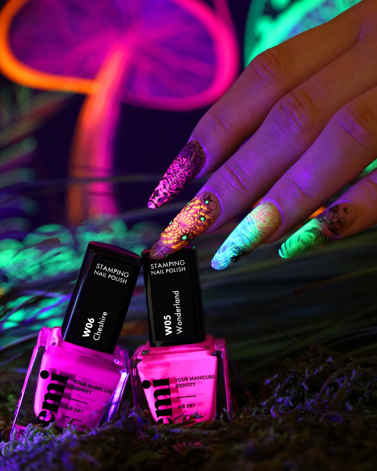 Gel Polish Nail Polish for Stamping Wonderland W5, 9 ml - nail salon