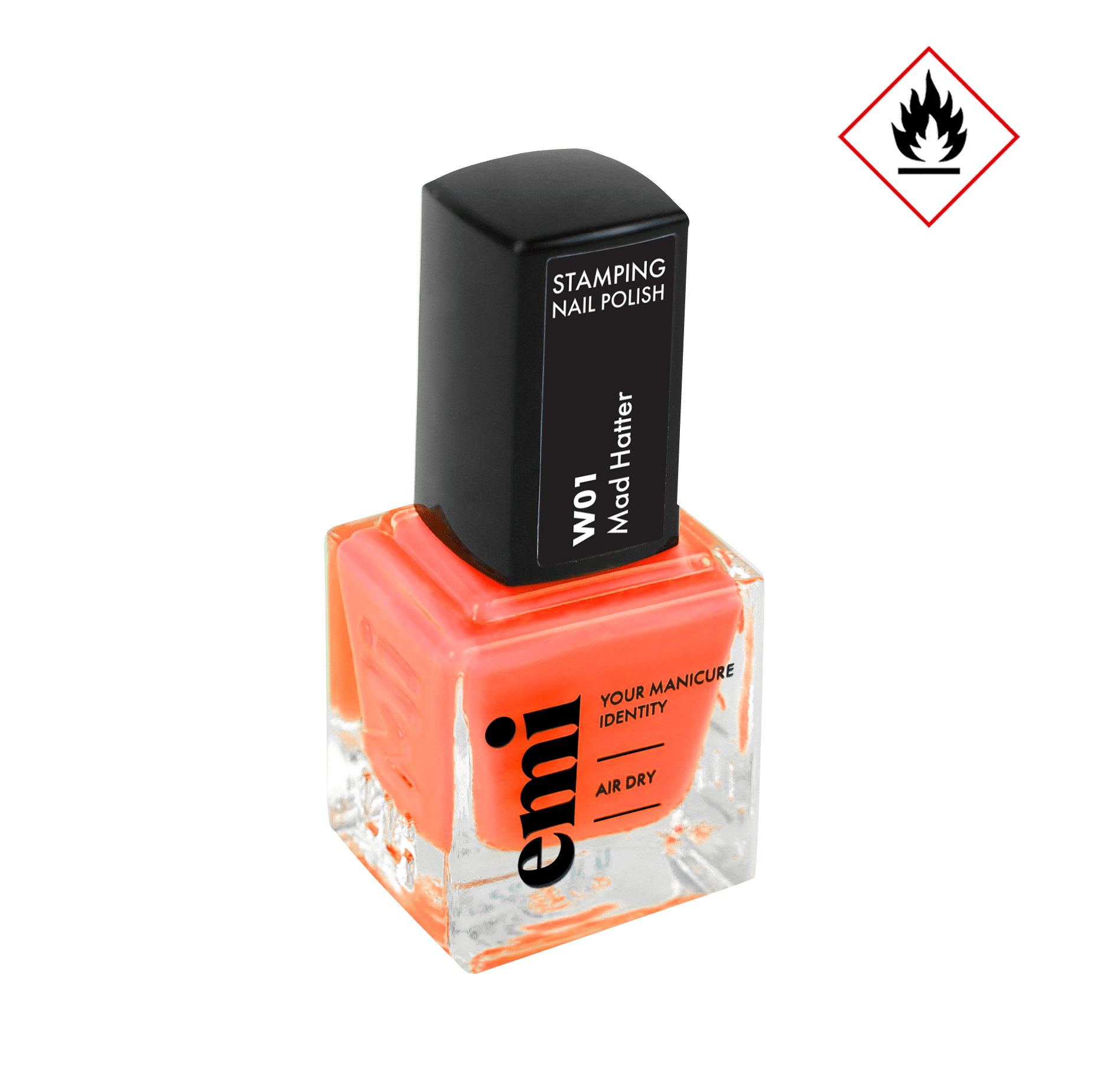 Nail Polish For Stamping Mad Hatter W1, 9 ml.