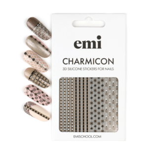 Charmicon 3D Silicone Stickers #236 Fashion ChainsCharimicon Fashion Chains wraps your nails with beautiful unique and artistic lines